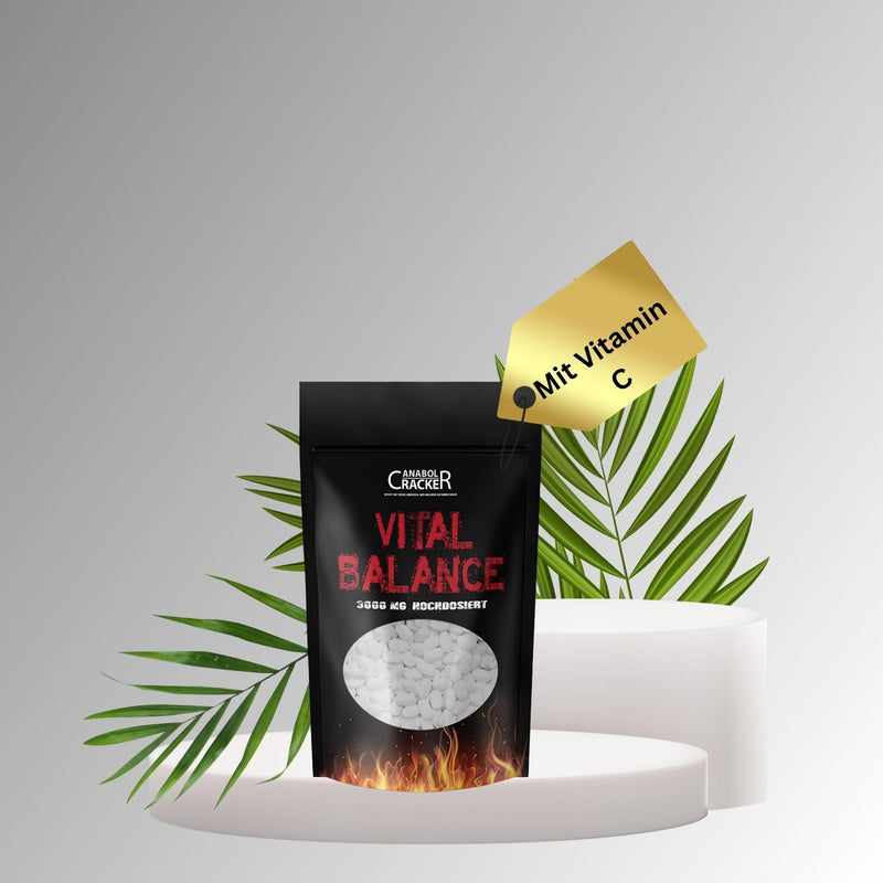 [Australia] - 600 tablets Vital Balance, Glucosamine Chondroitin Msm Vitamin C 3000mg high dose, German production 