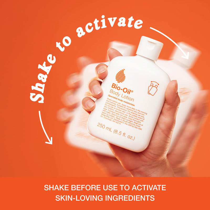 Bio-Oil Moisturizing Body Lotion, Dry & Sensitive Skin, 8.5 fl oz 8.5 Fl Oz (Pack of 1)