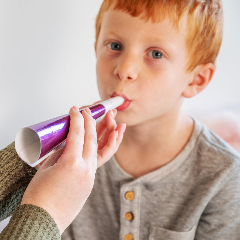 [Australia] - TalkTools Horn Kit | Oral Motor Placement Therapy | Improve Speech, Tongue Lip Placement | Reduce or Eliminate Drooling | Abdominal Grading | Controlled Oral Airflow, and Speech Clarity - 12 Tools 