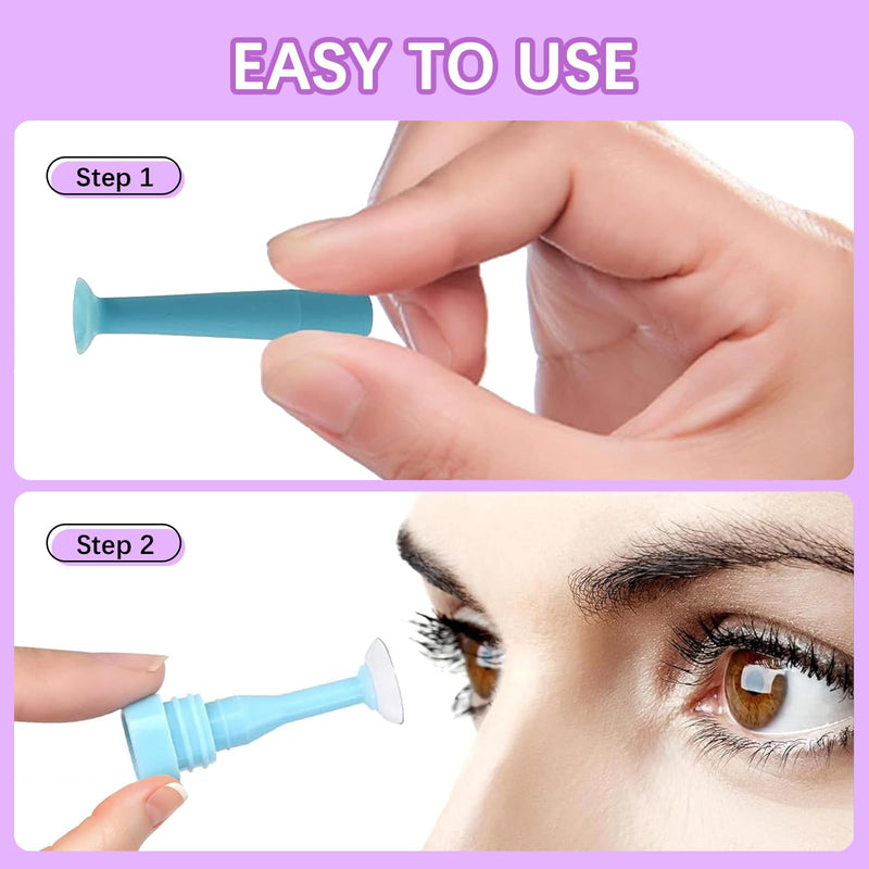 [Australia] - GUTERTOP Pack of 9 contact lens removers, soft lenses, colorful contact lens insertion aid, contact lens insertion aid for soft hard lenses 