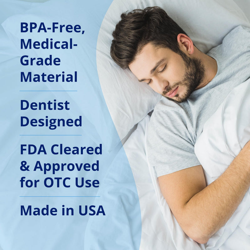 [Australia] - ZQuiet, Anti-Snoring Mouthpiece, Comfort Size #2, Single Refill, Blue Made in USA, BPA-Free, Medical-Grade Material 1 Count (Pack of 1) 