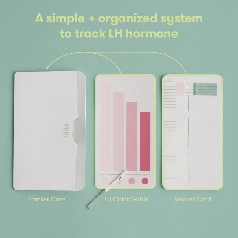 [Australia] - Frida Fertility at-Home Ovulation Test Kit, Easy-to-Use LH Test Strips for Ovulation Prediction Fertility Tracker, 99% Accuracy, Find 2 Most Fertile Days to Conceive, 60 Count 