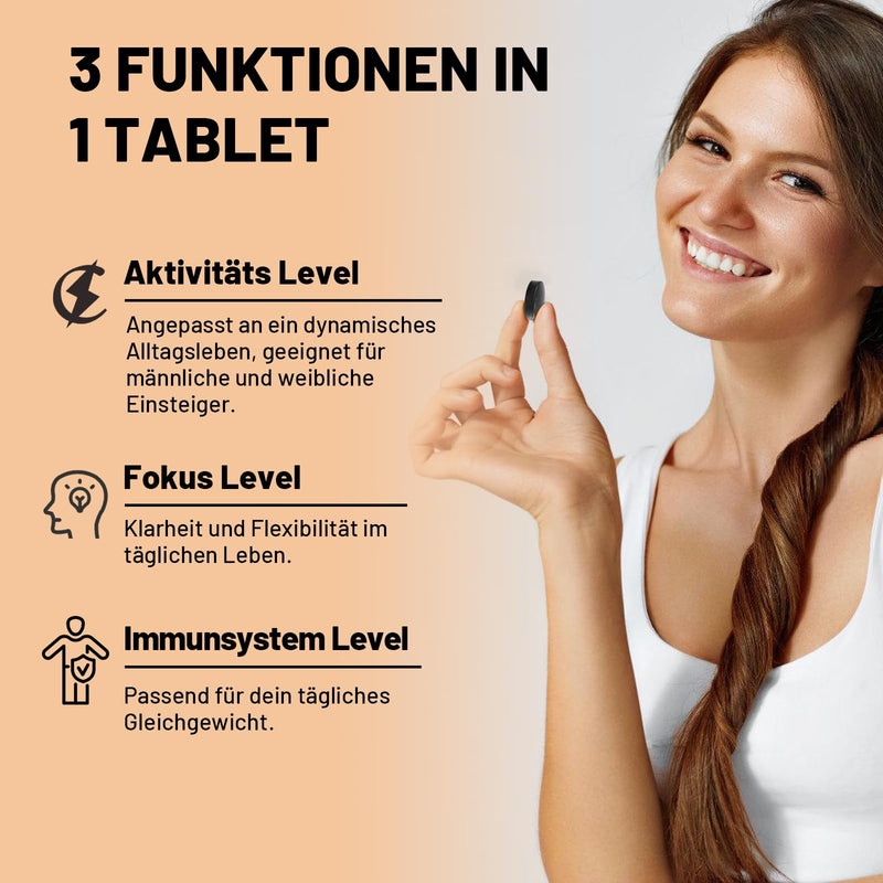 [Australia] - Lumarejebo Himalaya tablets 30,000 mg, 100% pure high-dose Himalayan extract, rich in 60% fulvic acid and 85+ minerals, for energy (60 tablets) 