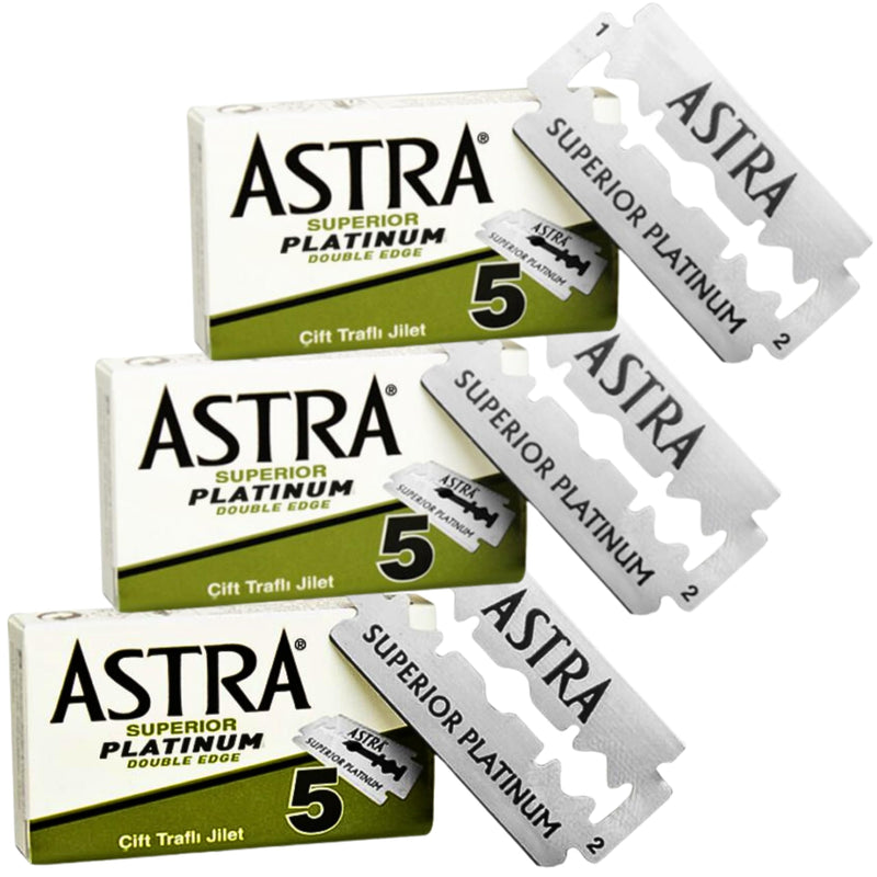 [Australia] - THE GOODFELLAS' SMILE Astra razor blades with hemostatic swabs, 100 pieces 
