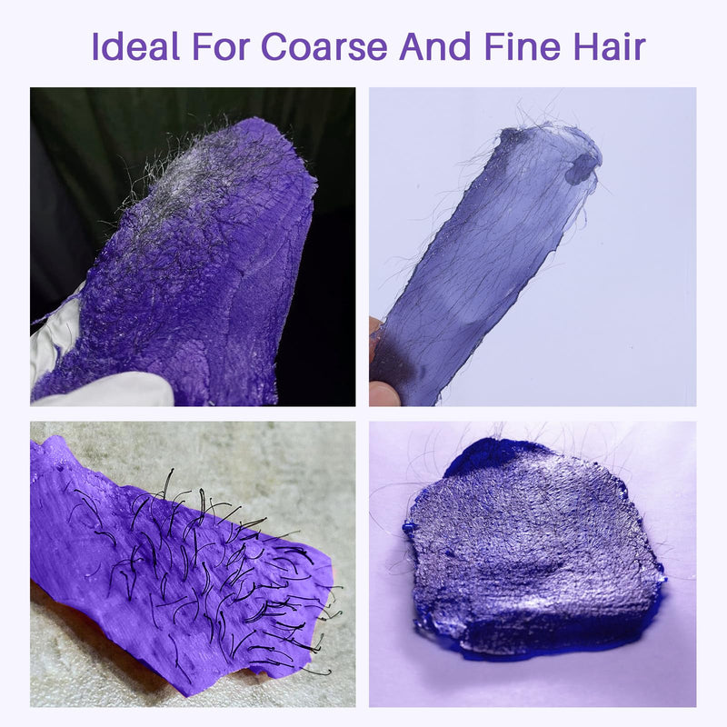 [Australia] - BLITZWAX Lavender Hard Wax Beads for Hair Removal - 1lb Coarse Hair Formula - Painless Wax for Sensitive Skin, Face, Full Body, Bikini - At-Home Waxing Beads for Women Men 16 Ounce (Pack of 1) Purple 