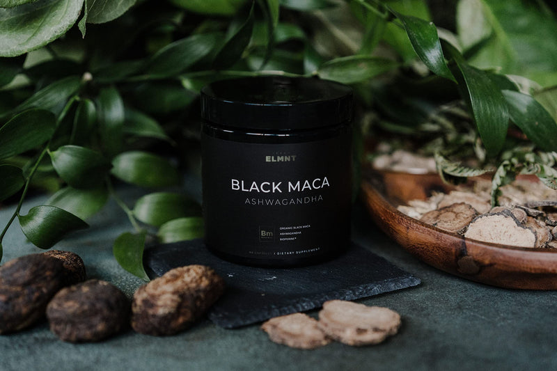 40x Strength Organic Black Maca Root w. Ashwagandha - #1 Highest Potency Maca Root Capsules for Men 40:1 Black Maca Root Powder Extract - 100% Pure Gelatanized Maca Peruana + Ashwagandha for Men Women