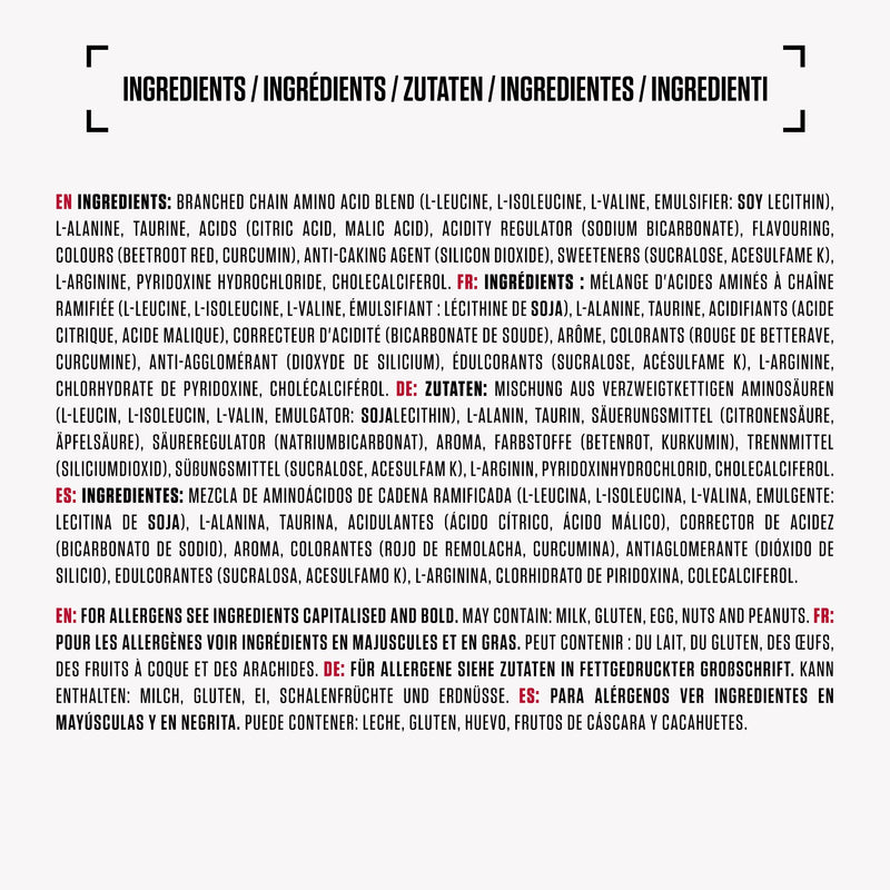 [Australia] - BSN Nutrition Amino X Supplement with Vitamin D, Vitamin B6 and Amino Acids, Fruit Punch Flavor, 70 Servings, 1kg 