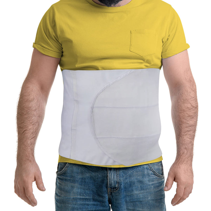 ARMSTRONG AMERICA Abdominal Binder + Men’s Compression Tank Top Shapewear Bundle