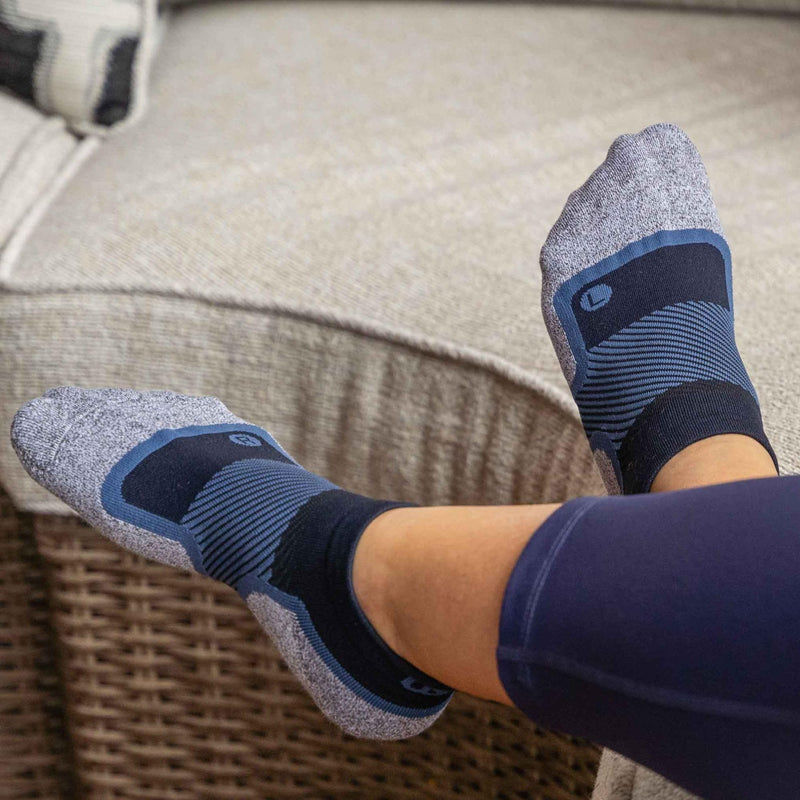 [Australia] - OrthoSleeve Diabetic & Neuropathy Socks (3 Pack) Large Black No Show 