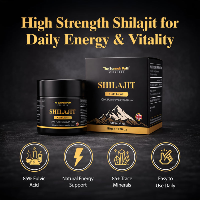 Himalayan Shilajit Resin 50g | Soft Purified Gold Grade | 85% Fulvic Acid & 85+ Trace Minerals | 100 Servings | Vegan & Halal | Energy & Stamina Support