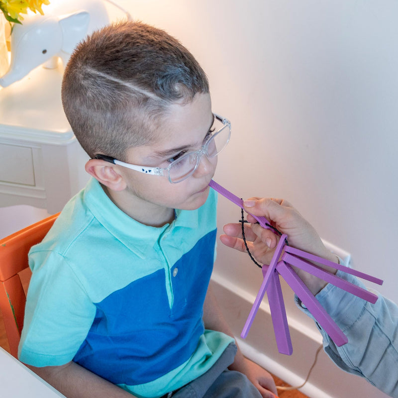 [Australia] - TalkTools Dental Bite Blocks Kit - Jaw Grading for Optimal Oral Motor Skills Development | Suitable for Kids and Adults Seeking Enhanced Jaw Stability and Control - Purple (2 Pack) 