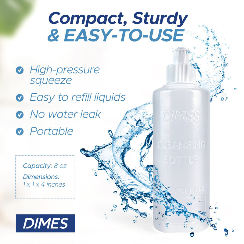 [Australia] - DIMES Peri Bottle for Postpartum Care [3-Pack] ‚Äì 8 oz Perineal Squirt Bottle ‚Äì Postpartum Essentials for New Moms ‚Äì Easy to use Portable Bidet for women 3 Count (Pack of 1) 