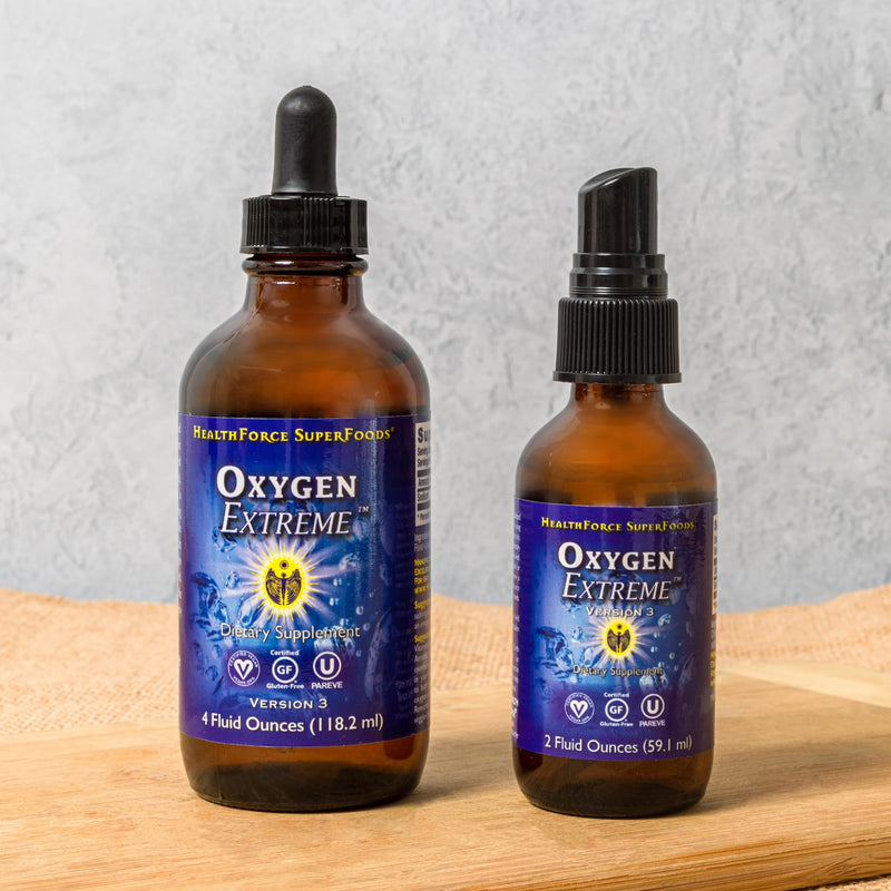 [Australia] - HEALTHFORCE SUPERFOODS Oxygen Extreme - Liquid - 4 Fl Oz Liquid Dropper 4 Fl Oz (Pack of 1) 