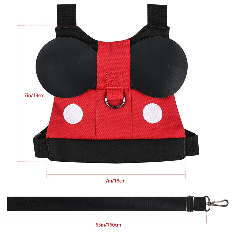 [Australia] - Toddler Leash Baby Harness Child Leash for Toddler Kids, Backpack Baby Kids Leash for Toddlers Age 1 2 3 4 5 Years Old Boys and Girls Mic 