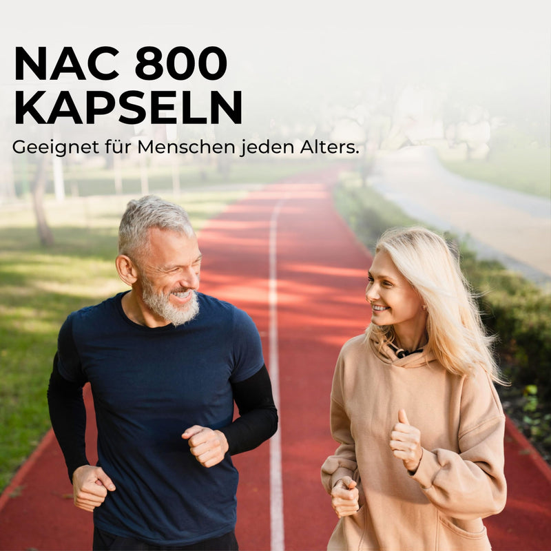 [Australia] - NAC 800 capsules - 180 pieces with N-acetyl-L-cysteine - high dosage & vegan - high bioavailability and tolerability - best quality from Alphavitalis 