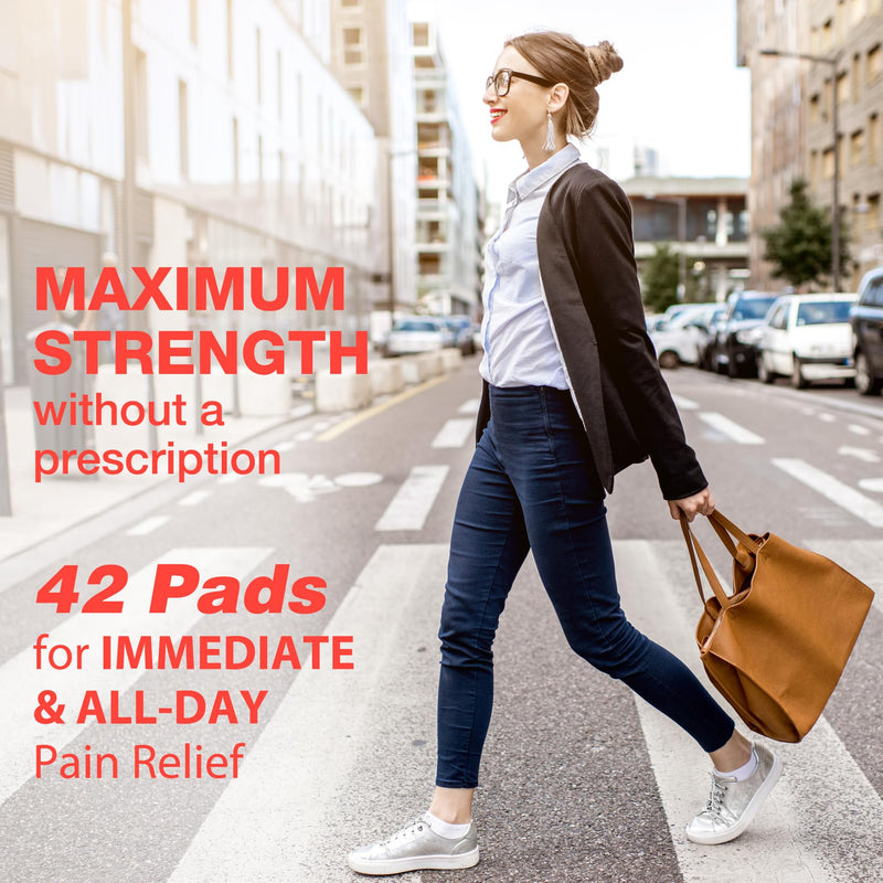 [Australia] - Wart Corn Remover Pads for Feet: 42 Pack 40% Salicylic Acid Extra Strength Bandages for Plantar Warts Corns Small Callus on Feet Hands Toes - Safe Effective Treatment for Adults Children (42 Pads) 42 Pads 