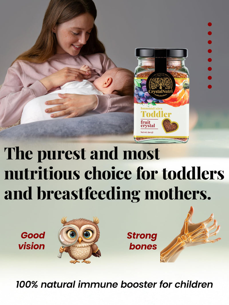 ImmunExtra Toddler 90g - Better Then Freeze Dried Fruit and Veggie - Concentrated Powder with Extra Butternut Squash - Low Temperature Drying – Preserving Natural enzymes, antioxidants