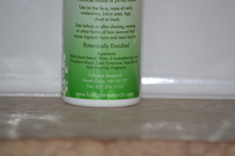 Follique® Serum Roll On for Razor Bumps Ingrown Hairs Razor burn caused by waxing shaving and hair removal