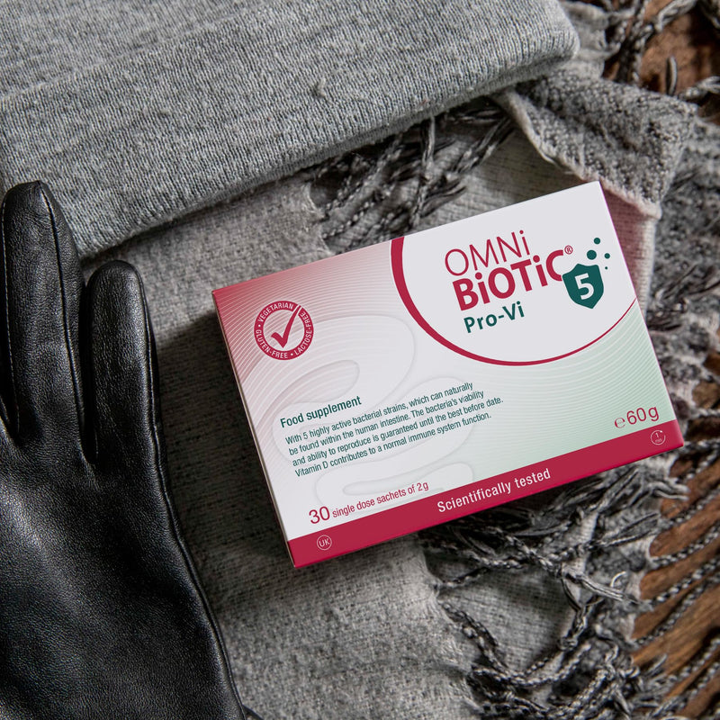 OMNi BiOTiC Pro-Vi 5 | 5 Bacterial Strains Combined with Vitamin D for Your Immune System | Probiotic Powder | 14 Sachets | Vegetarian | Gluten-Free | Lactose-Free | for Daily use