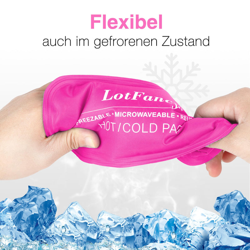 [Australia] - LotFancy cooling pads wisdom teeth, 4x wisdom teeth cooling compress, cooling toothache jaw face head, cold warm ice pack for jaw joint pain, oral facial surgery (pink) pink 