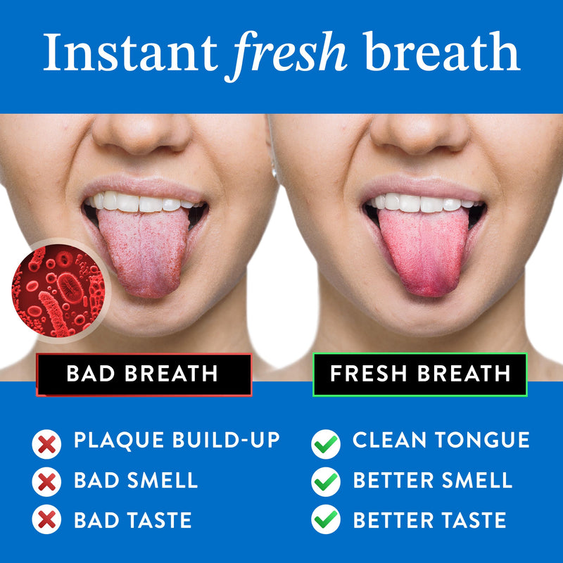 [Australia] - Mouthology Tongue Scraper for Adults (2 Pack), Reduce Bad Breath, Metal Tongue Scraper, Tongue Cleaner, Tongue Scraper, Stainless Steel Tongue Scraper, Tongue Cleaner for Adults, Tongue Scrubber Dual Scraper (2 Count) 