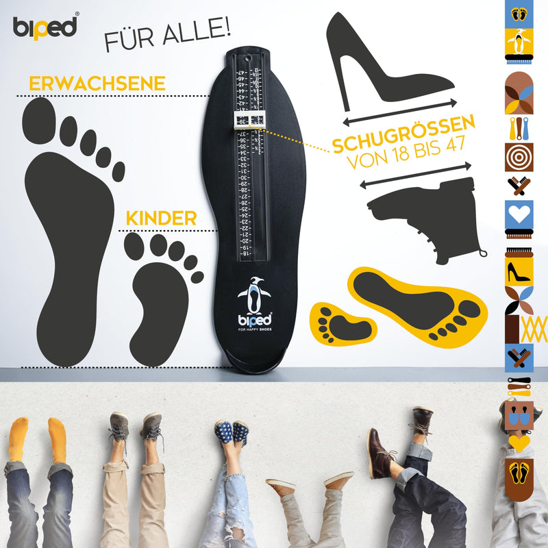 [Australia] - biped foot measuring device for children and adults - for precise sizing of shoes - shoe sizer for children, women and men z2922 