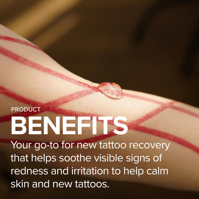 [Australia] - Tattoo Aftercare Soothing Gel & Moisturizer As Seen on Shark Tank - Premium Tattoo Supplies for New Tattoo Care, Anti-Itch - Tattoo Care Gel Made with Clean Ingredients 