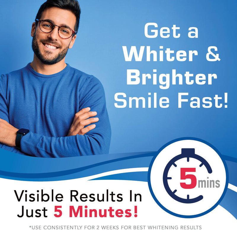 Plus White Premier Whitening System - 5 Minute Speed Whitening Gel, Comfort Fit Mouth Tray & StainGuard Post - Dentist Approved & Professional Grade (2 oz Tube, Mouth Tray and 4 oz Post Rinse) 3 Fl Oz (Pack of 1)