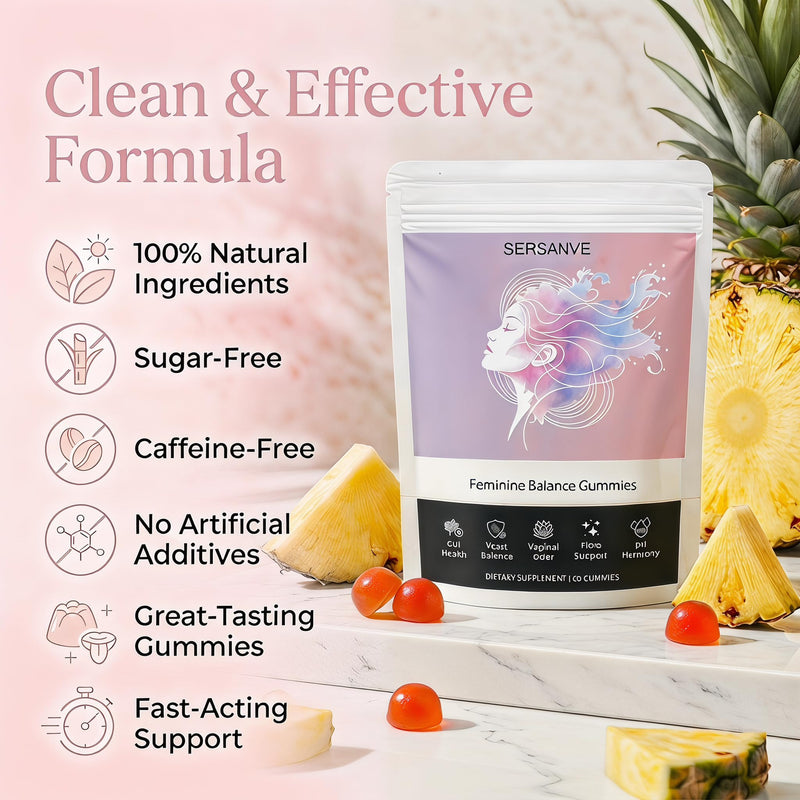 Women’s Probiotic Gummies for pH Balance 60 Count | Advanced Feminine Balance Gummies with Flora & Immune Support, Pineapple Flavor, Vegan Formula for Daily Vaginal, Gut Health