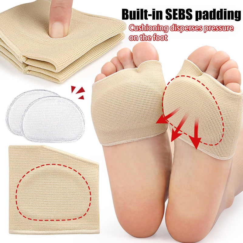 [Australia] - Metatarsal Pads for Foot Pain Relief 3 Pairs Gel Bunion Pads 