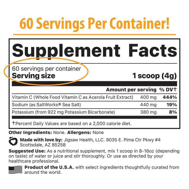Adrenal Cocktail™ (jar) - 60 Servings - Jigsaw Health