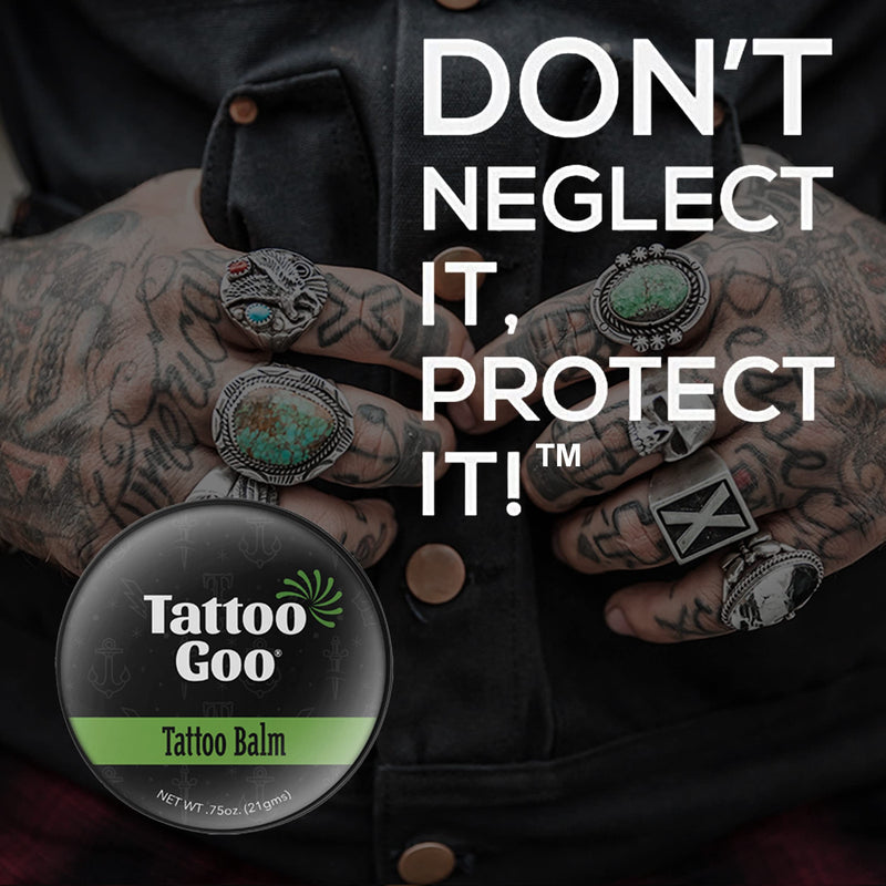 [Australia] - Tattoo Goo Original Travel Size Tattoo After Care, Natural Tattoo Balm with Beeswax and Cocoa Butter, Soothing Tattoo Ointment and Brightening Care, .32 oz; Packaging may vary 