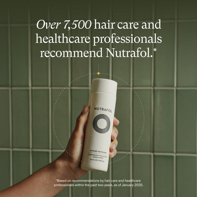 Nutrafol Conditioner, Physician-formulated for Thinning Hair, Moisturizing, Strengthening and Color Safe, Lightweight Protection 8.1 Fl Oz (Pack of 1)