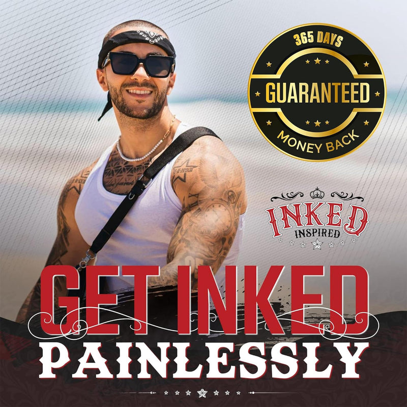 [Australia] - Painless Tattoo Numbing Cream Maximum Strength - Topical Anesthetic Numbing Cream for Tattoos, Microneedling, Waxing for Pain Numbing Relief - 1 oz (30 mL) 