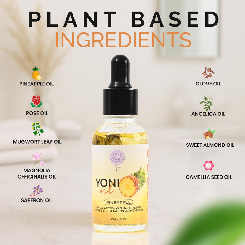 [Australia] - Magic V Yoni Oil for Women ‚Äì Organic Feminine Care Vaginal Moisturizer, pH Balance & Odor Control, Soothes Ingrown Hair & Razor Bumps ‚Äì Pineapple Scent 