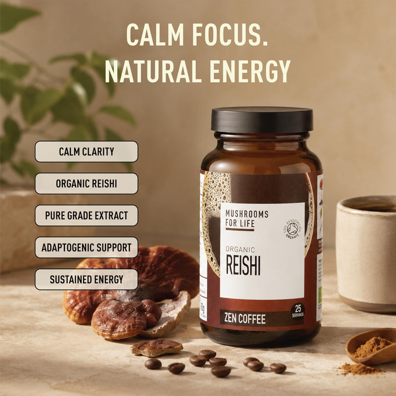 Mushrooms 4 Life Organic Reishi Zen Coffee