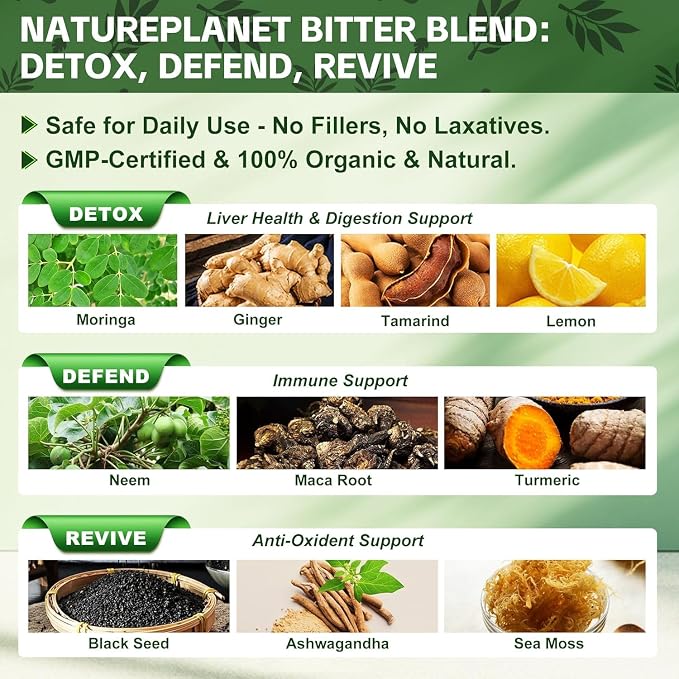 Soursop multivitamin Drop Natural Energy Booster, Immune Support, Vegan,Gluten Free,Non-GMO Vitamin B6,C,D, 60ml