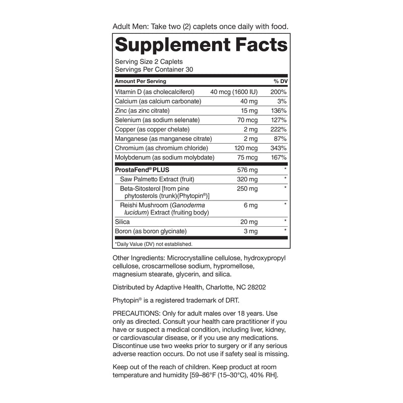 [Australia] - Advanced with Saw Palmetto - Prostate Health Supplements for Men, Bladder & Urinary Support with Beta-sitosterol, Reishi, Saw Palmetto, Vitamin D, Zinc Oxide, Selenium - 120 Count 60 Count (Pack of 2) 