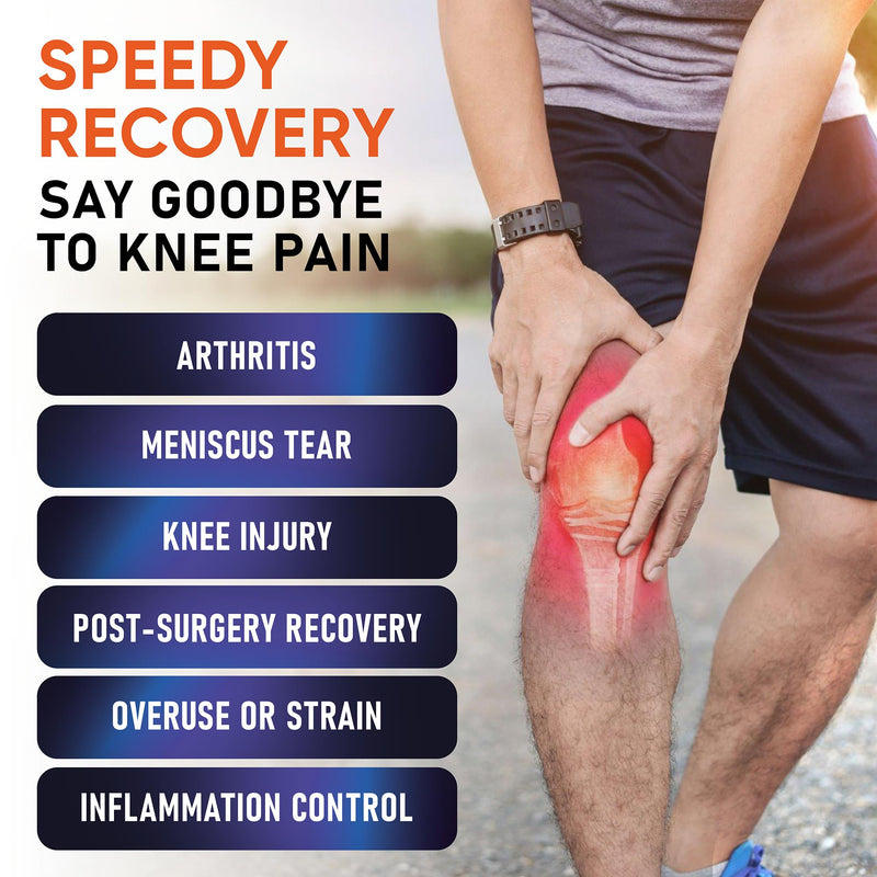 [Australia] - Knee Brace for Pain Relief - 2 Pack Knee Sleeves for Men and Women - Support for Weightlifting, Gym, Workout, Volleyball - Meniscus Tear, ACL, Arthritis Black Medium 