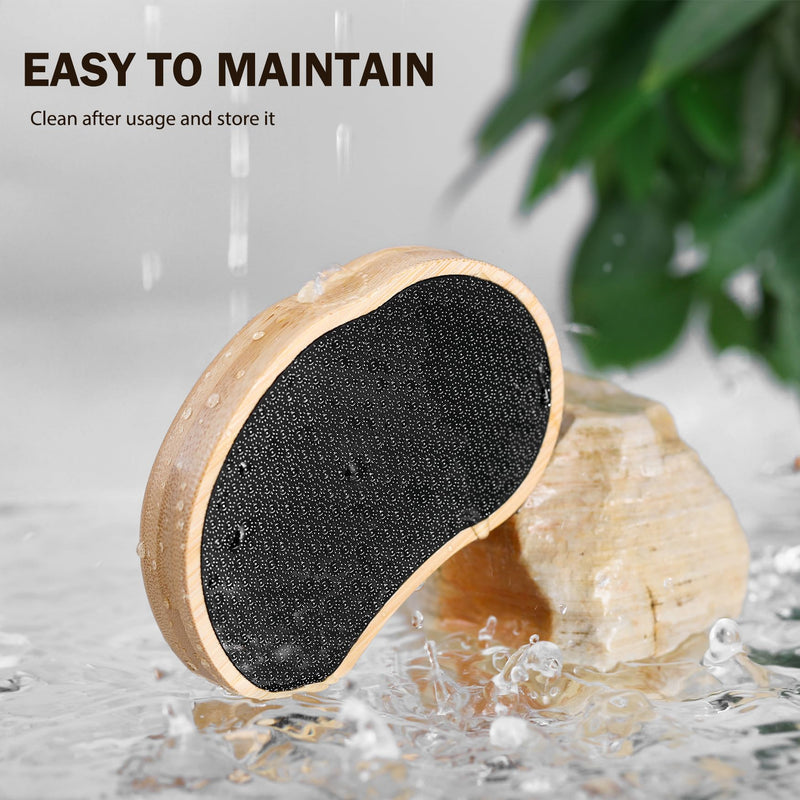 [Australia] - FVION Nano Glass Callus Remover, Callus Removal Foot, Callus Removal Wet & Dry, Professional Callus File Foot Care, Highly Effective Callus Rasp Velvety Soft Feet Yellow 