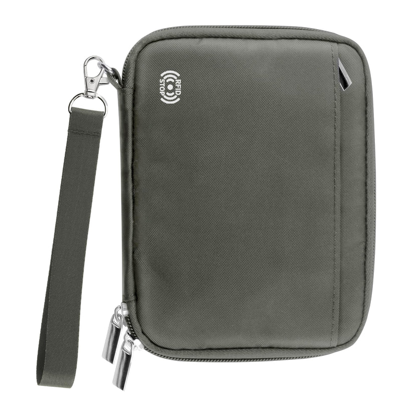 WALNEW Travel Accessories Bundle | RFID Blocking Passport Holder for 4 Passports | Travel Duffel Bag Weekender Overnight Carry On Bag for Women Men