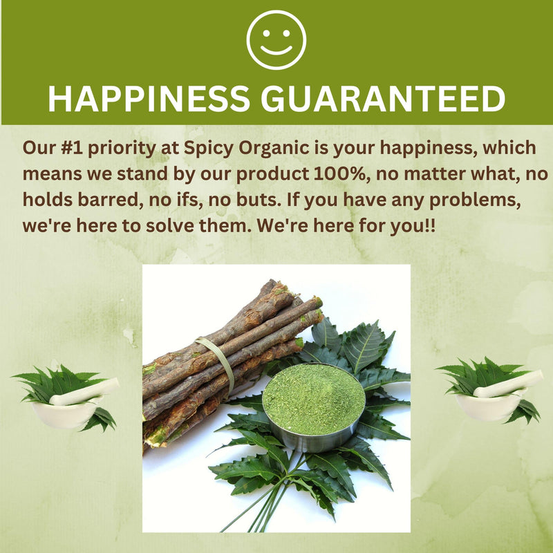 [Australia] - Neem Powder – 4 oz. - Certified USDA Organic -Non-GMO - Fresh Dried Neem Leaves Powder for Healthy Hair and Skin - Azadirachta Indica Ayurvedic Herb for Overall Wellbeing 4 Ounce (Pack of 1) 