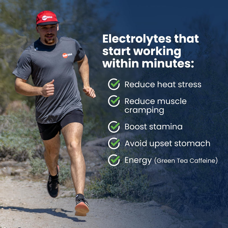 SaltStick Chewable Electrolytes with Caffeine - 60 Tropical Twist Electrolyte Energy Tablets - Just Chew It, Electrolyte Energy Chews for Hydration - 60 Count 60 Tablets