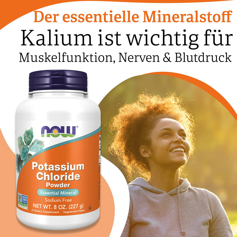 [Australia] - Now Foods, Potassium Chloride Powder, 227g, Laboratory Tested, Potassium, Gluten Free, Soy Free, Vegetarian 