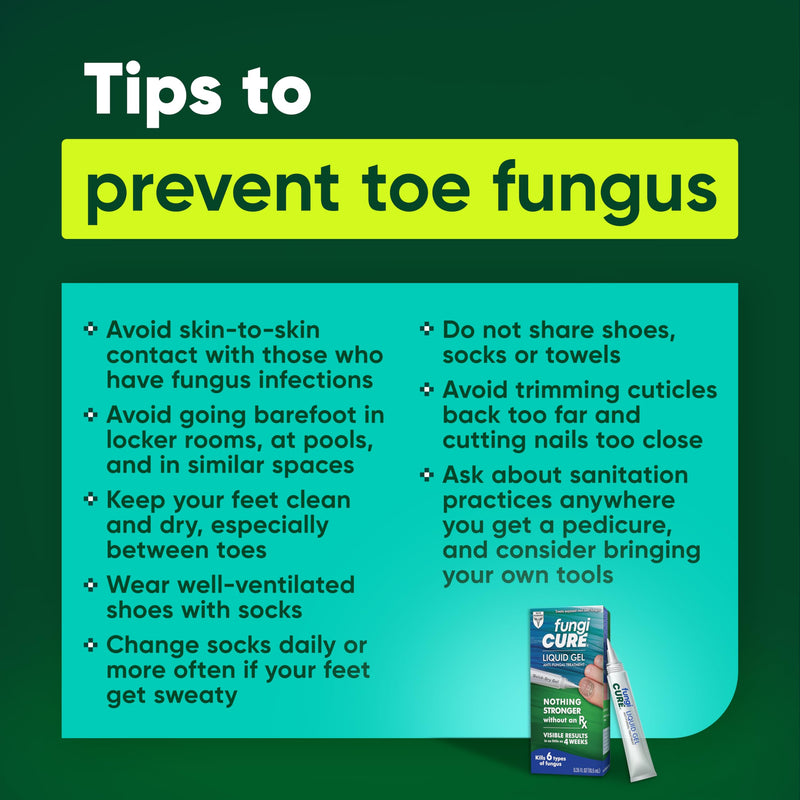 FUNGICURE Medicated Liquid Gel - Maximum Strength 0.35 Fluid Ounce | Cures fungal infections & kills 6 types of fungus. Clinically proven clotrimazole 1%. Easy, precise, no-mess application.