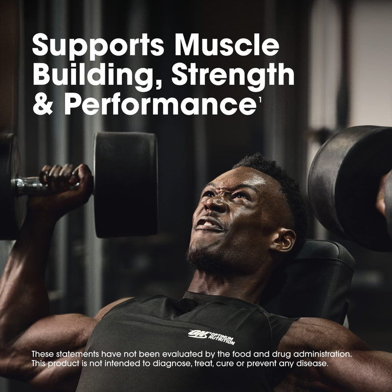 [Australia] - Optimum Nutrition Micronized Creatine Monohydrate Capsules, Keto Friendly, 2500mg, 100 Capsules Unflavored - Capsules 100 Count (Pack of 1) 