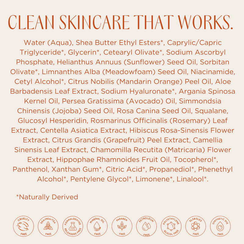 InstaNatural Vitamin C Moisturizer Face Cream, Brightens and Reduces the Look of Fine Lines and Wrinkles, Moisturizing Lotion for Dry Skin, with Hyaluronic Acid, 3.4 FL Oz | Face Cream with Hyaluronic Acid, Niacinamide, and Aloe Vera, Moisturizing Loti...