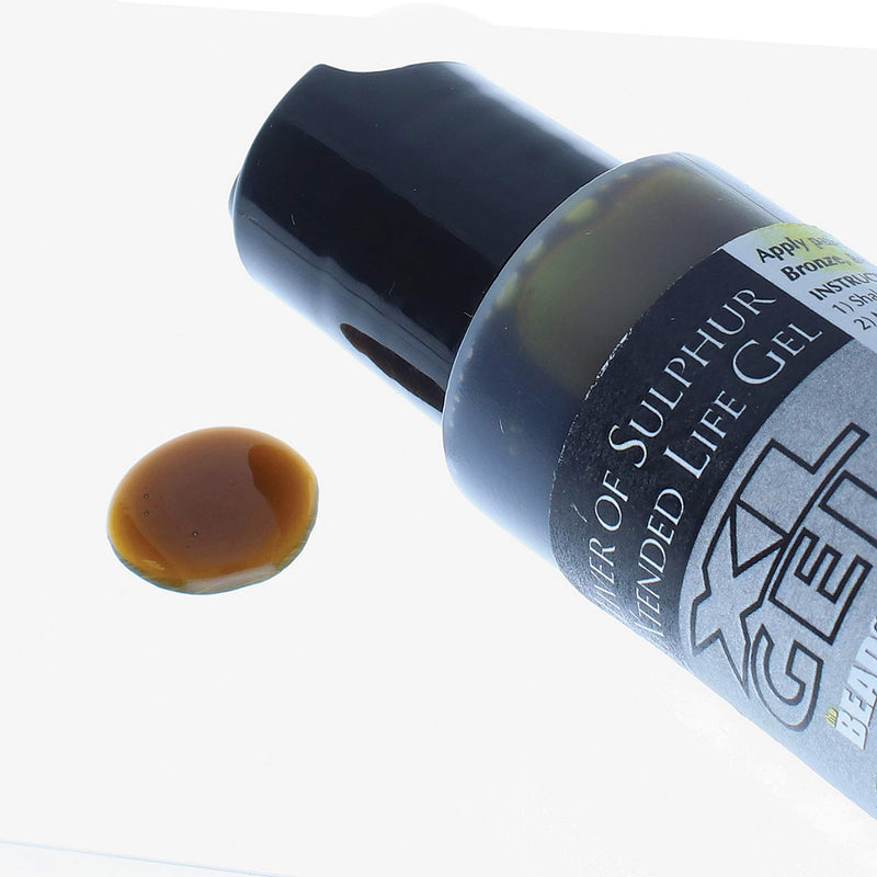 [Australia] - The Beadsmith XL Gel Liver of Sulfur Extended Life Gel 4 Fluid Ounces (118ml) Bottle Apply a Patina Finish to Silver Copper and Other Metal for Oxidized Look on Art and Jewelry Projects 