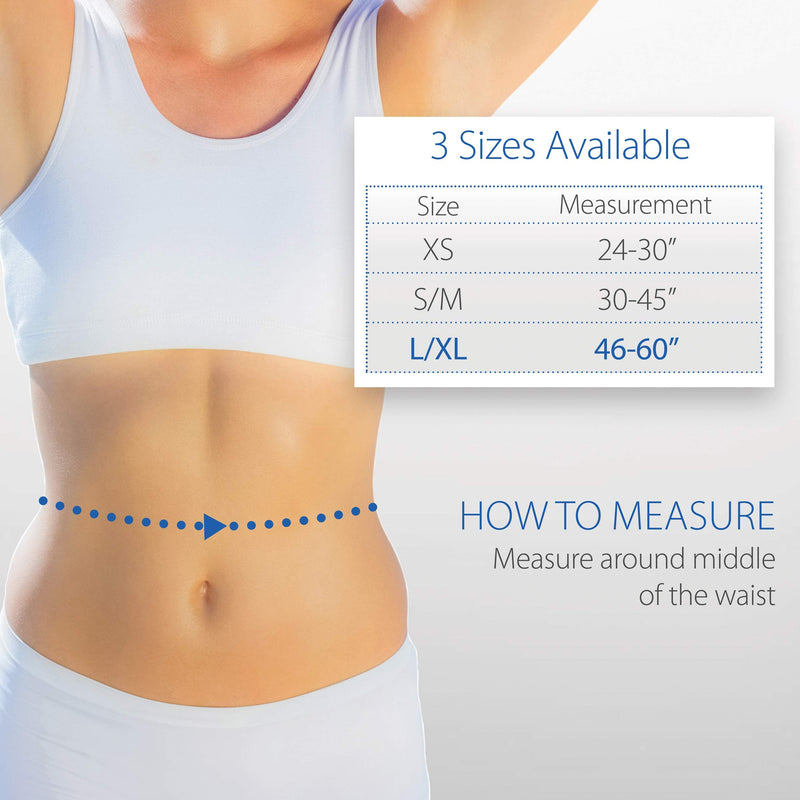 [Australia] - Core Products NelMed G-Tube Holder – Feeding Tube Belt Holder for PEG, G, J Tubes – Adjustable, Discreet Support for Tube Feeding – Large/XLarge (45-60 inch Waist) Large/XLarge (46-60 Inch) 