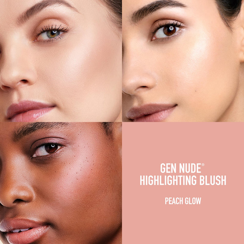 [Australia] - bareMinerals Gen Nude Blonzer, Blush & Bronzer Hybrid, Talc-Free Compact Powder Makeup, Buildable Luminous Finish, All-Day Wear, Rosy-Bronze Shades, Vegan Holiday Glow Palette 0.23 Ounce (Pack of 1) 